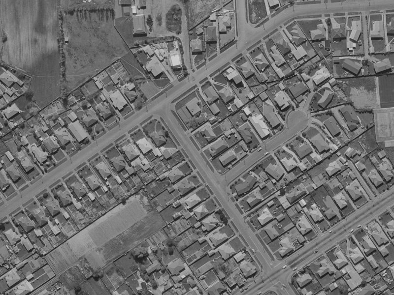 78 Mahars Road from the air, 1970-1974