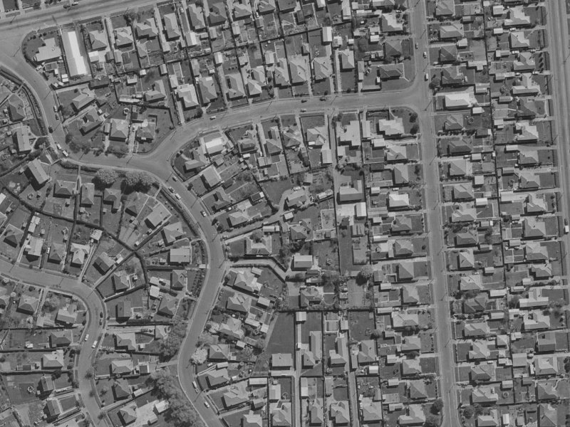 172 Quinns Road from the air, 1970-1974