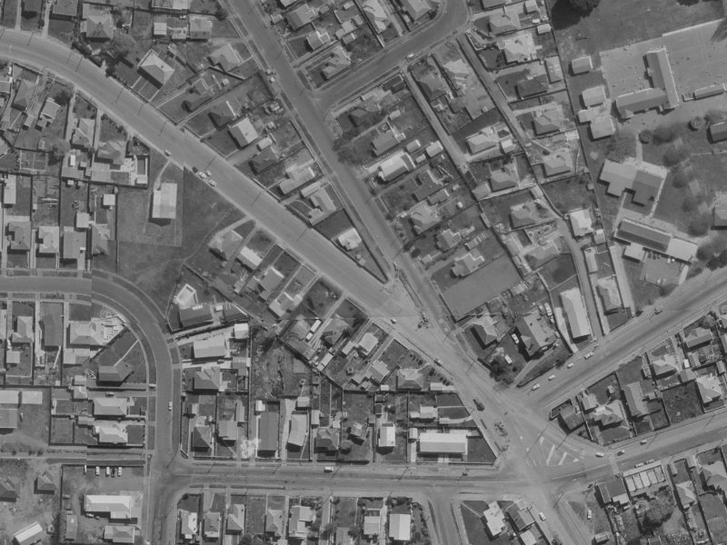 21 Rookwood Avenue from the air, 1970-1974