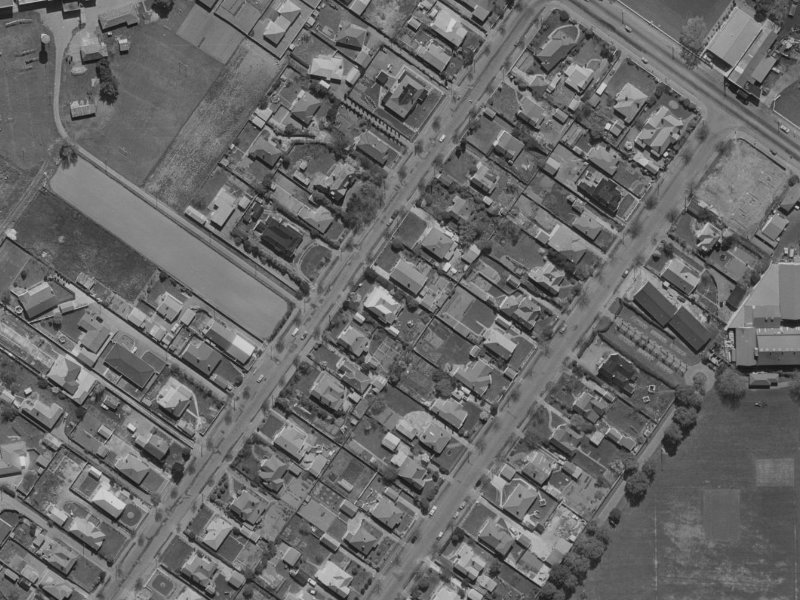 196 Matsons Avenue from the air, 1970-1974