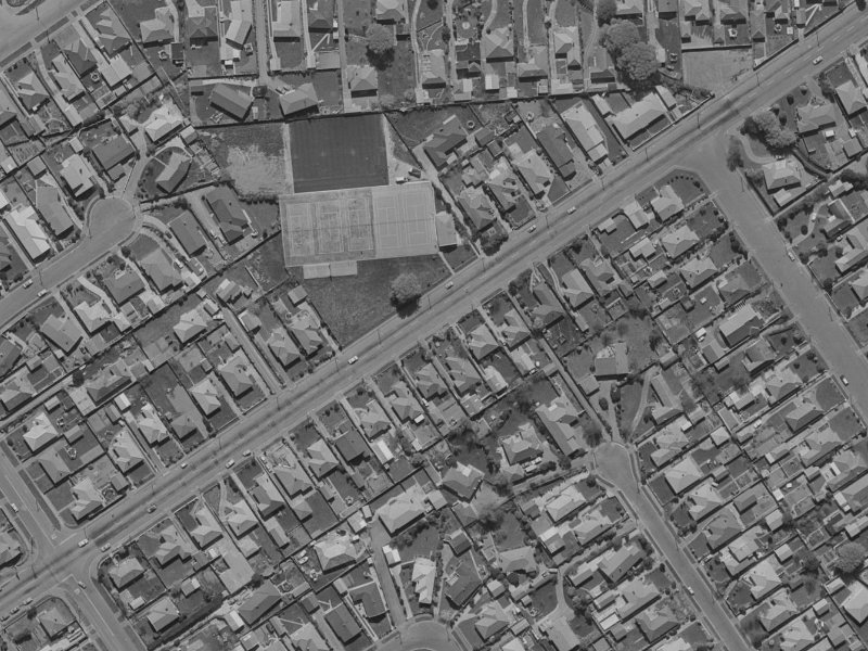 456 Innes Road from the air, 1970-1974