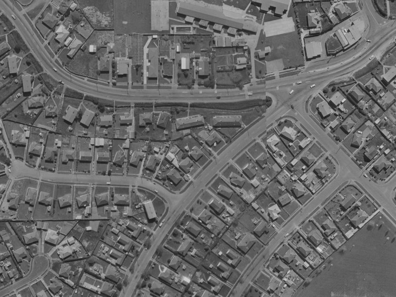 43 Akaroa Street from the air, 1970-1974