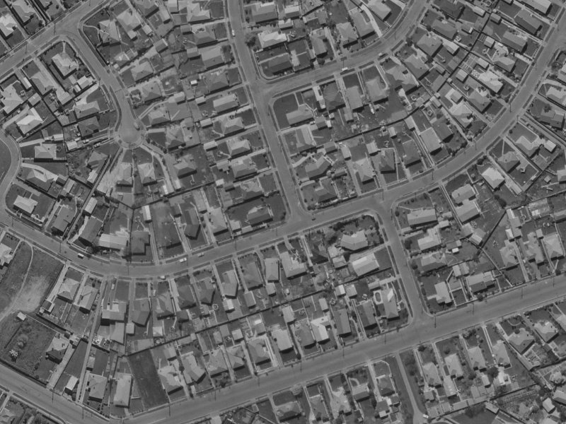 66 Mooray Avenue from the air, 1970-1974