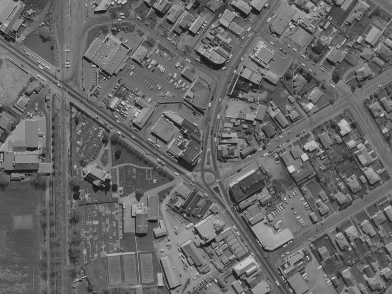 1 Main North Road from the air, 1970-1974