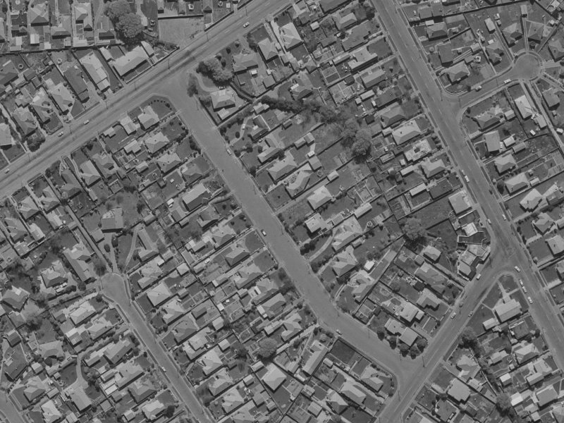 14 Manuka Street from the air, 1970-1974