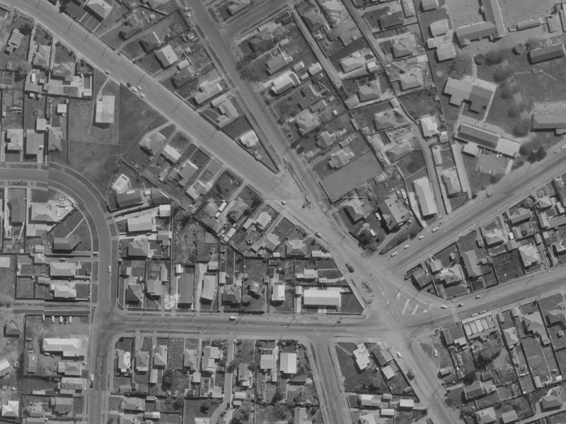 17 Rookwood Avenue from the air, 1970-1974