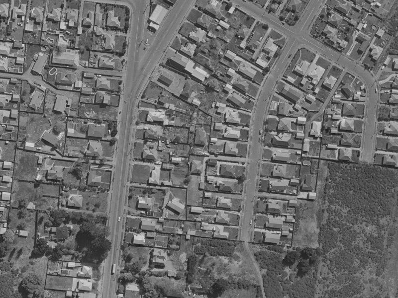 48 Vivian Street from the air, 1970-1974
