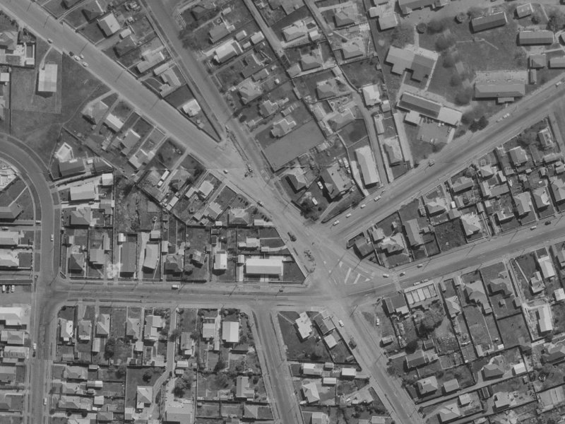 11 Rookwood Avenue from the air, 1970-1974
