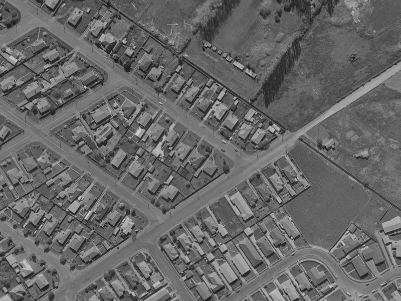 7 Proctor Street from the air, 1970-1974