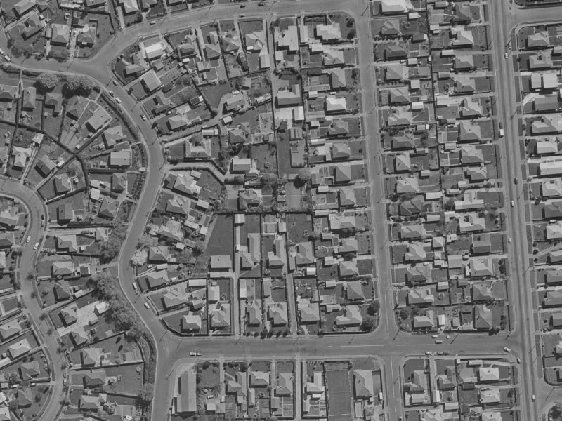 166A Quinns Road from the air, 1970-1974