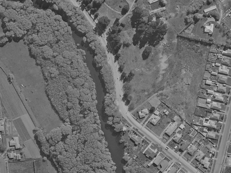 56 Lake Terrace Road from the air, 1970-1974