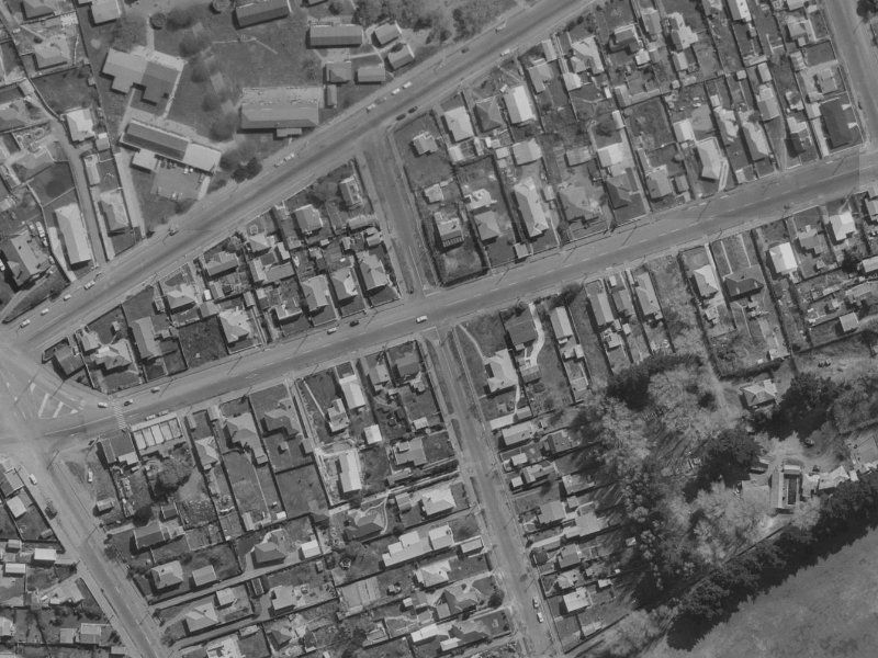 31 Grantley Street from the air, 1970-1974