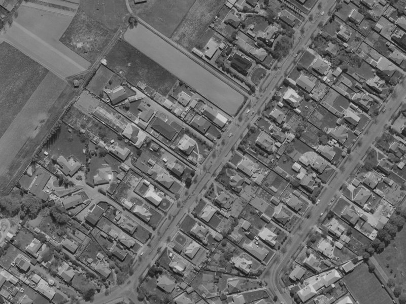 203 Matsons Avenue from the air, 1970-1974