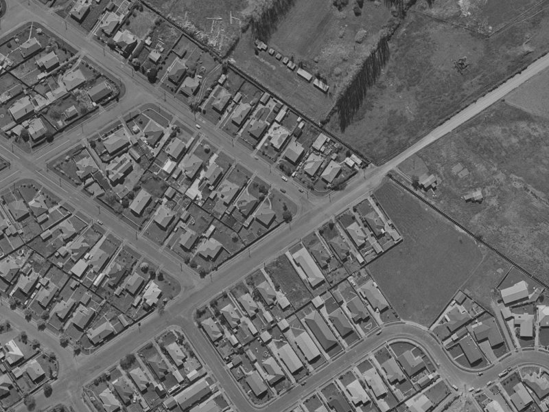 59 Grants Road from the air, 1970-1974