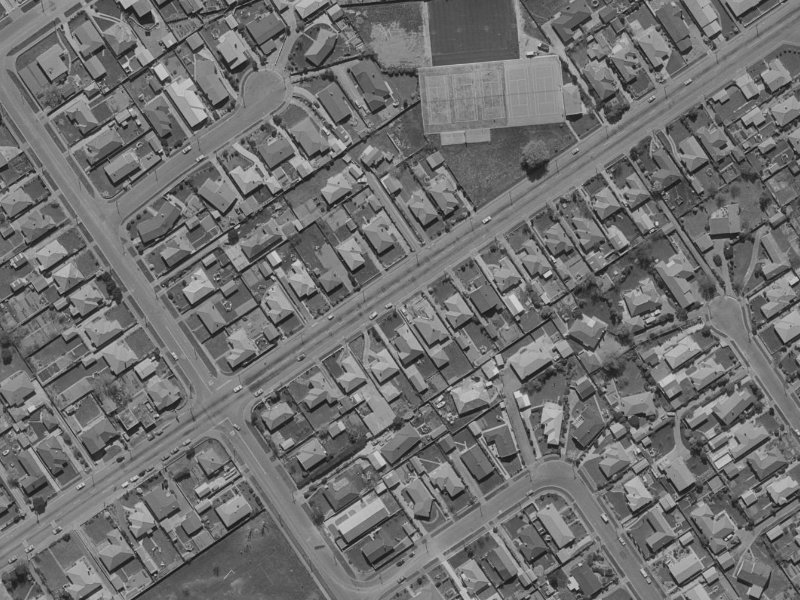 444 Innes Road from the air, 1970-1974