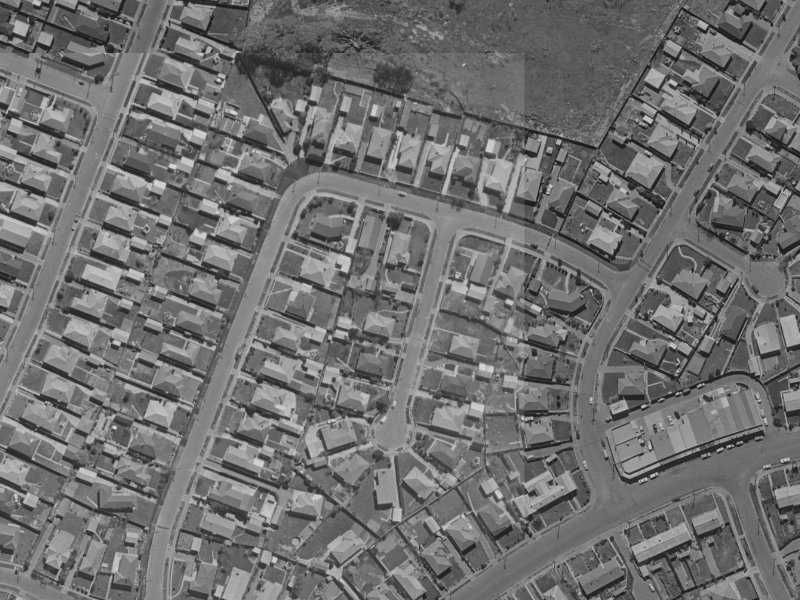 Geelong Place from the air, 1970-1974
