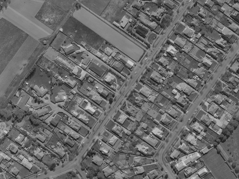 201 Matsons Avenue from the air, 1970-1974