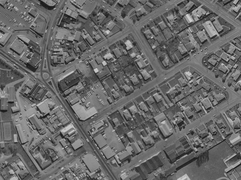 15 Wyndham Street from the air, 1970-1974