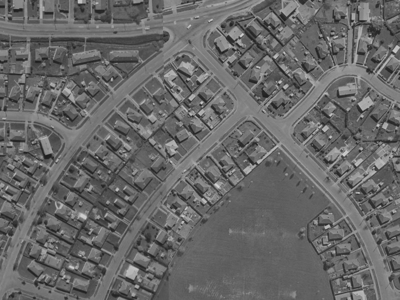 55 Skipton Street from the air, 1970-1974