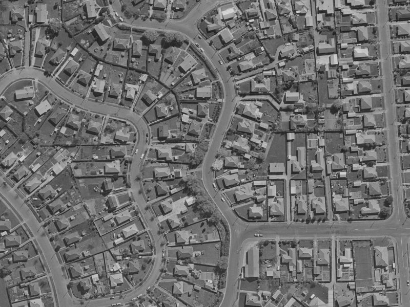 156 Quinns Road from the air, 1970-1974