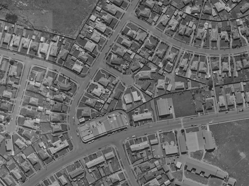 8 Risby Place from the air, 1970-1974