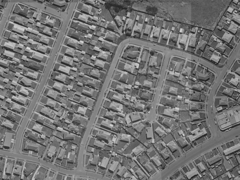 Everest Street from the air, 1970-1974