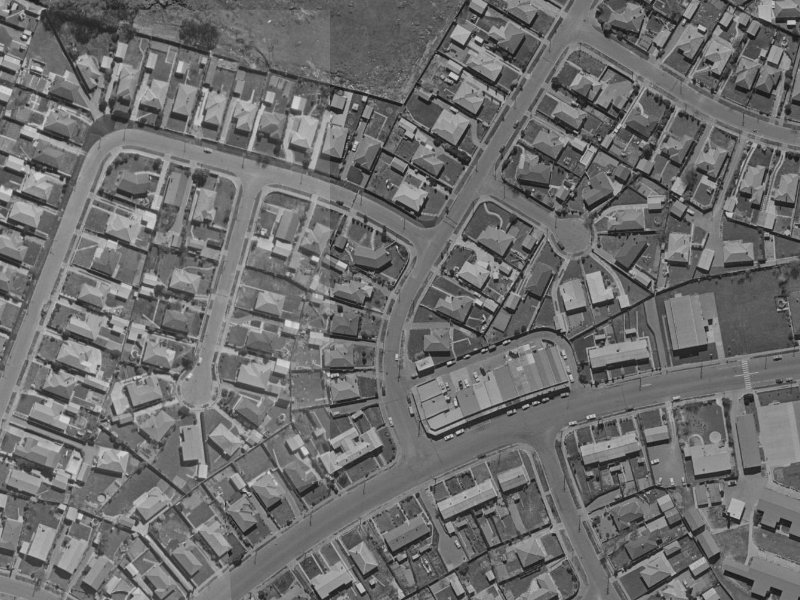 9 Charlcott Street from the air, 1970-1974