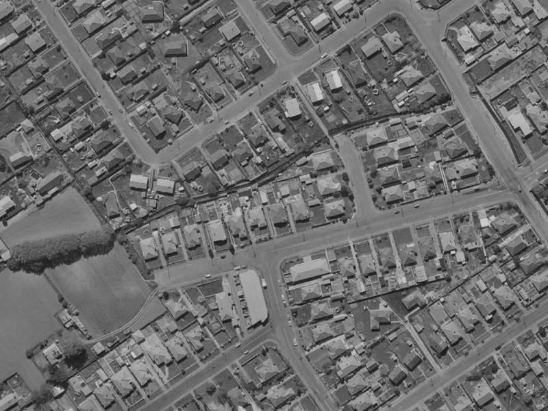 39 Ranger Street from the air, 1970-1974