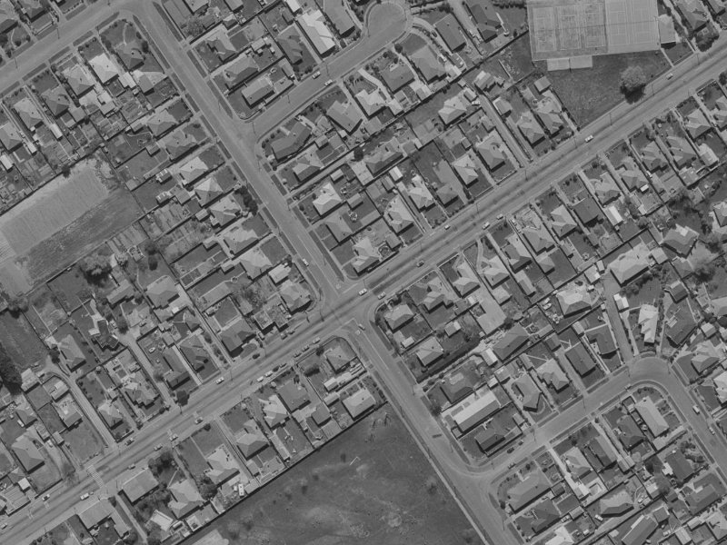 60 Mahars Road from the air, 1970-1974