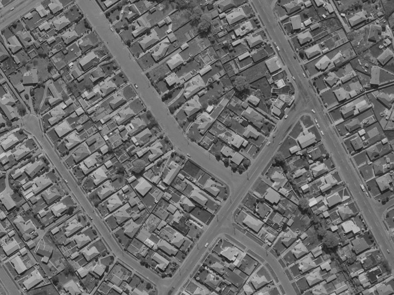2 Manuka Street from the air, 1970-1974
