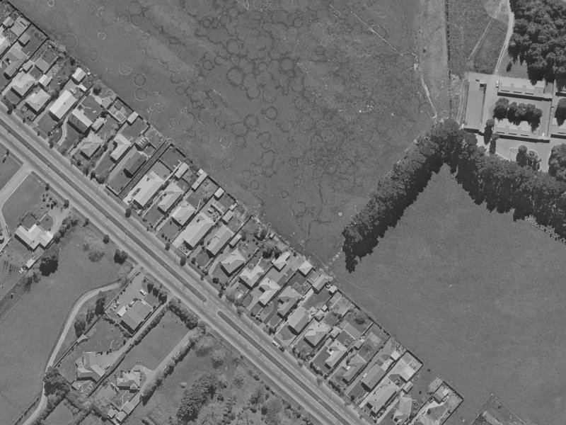 28 Sir William Pickering Drive from the air, 1970-1974