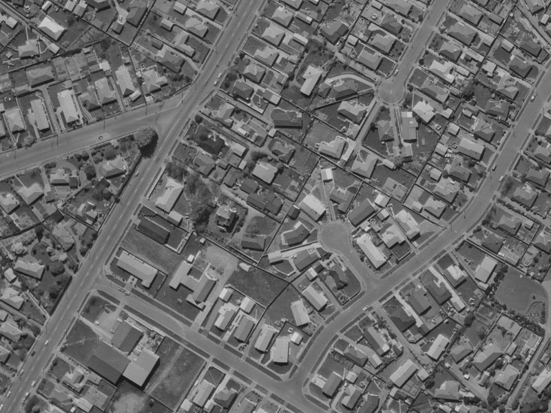 304 Greers Road from the air, 1970-1974