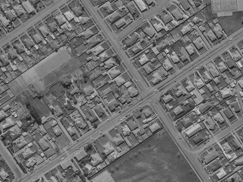 435 Innes Road from the air, 1970-1974