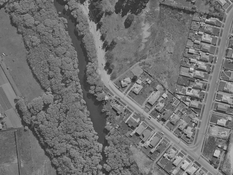 50 Lake Terrace Road from the air, 1970-1974