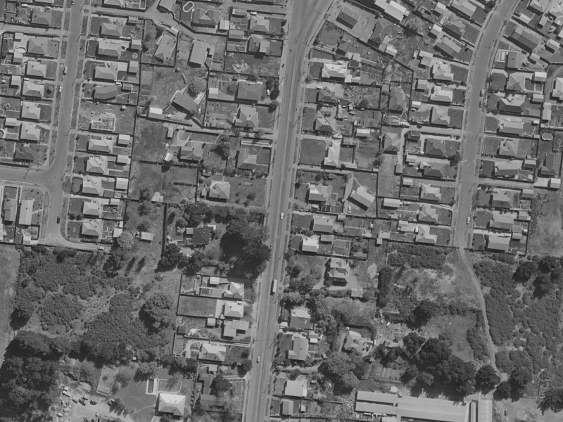 41 Bassett Street from the air, 1970-1974