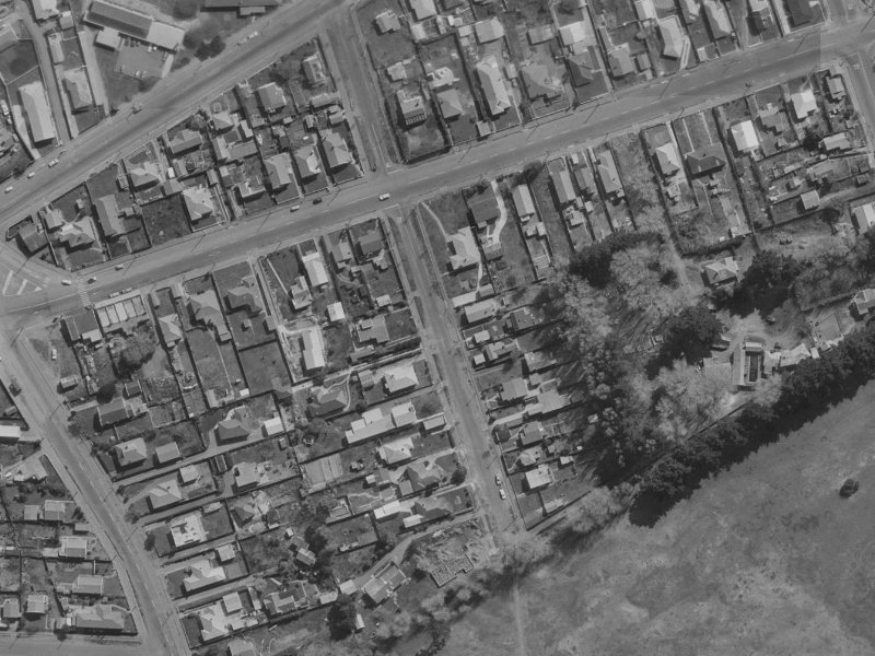 28 Grantley Street from the air, 1970-1974