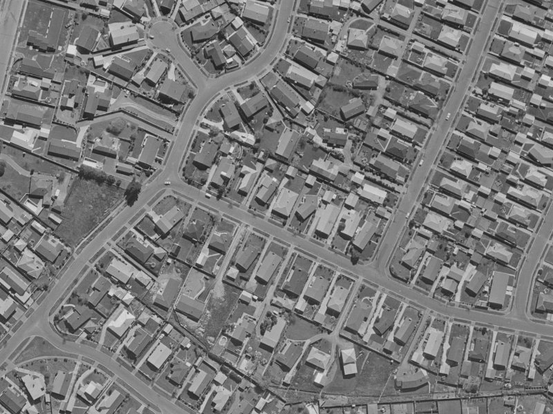 46 Whitby Street from the air, 1970-1974