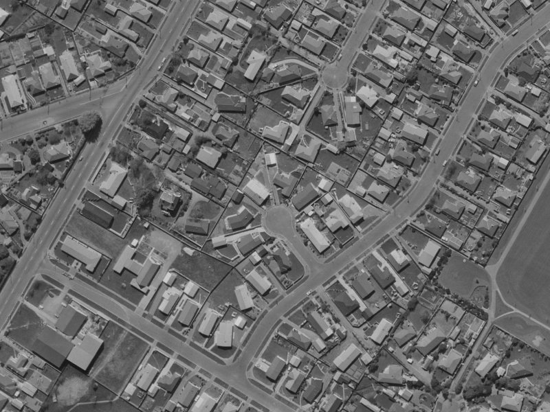 7 Walden Place from the air, 1970-1974