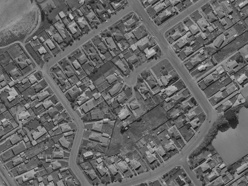 13 Yeovil Place from the air, 1970-1974