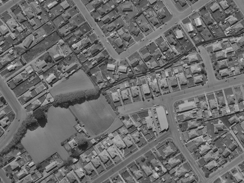 29 Ranger Street from the air, 1970-1974