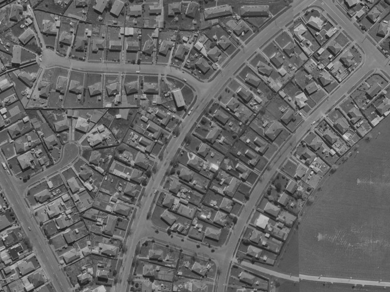 32 Akaroa Street from the air, 1970-1974