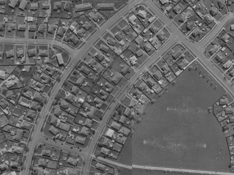 49 Skipton Street from the air, 1970-1974