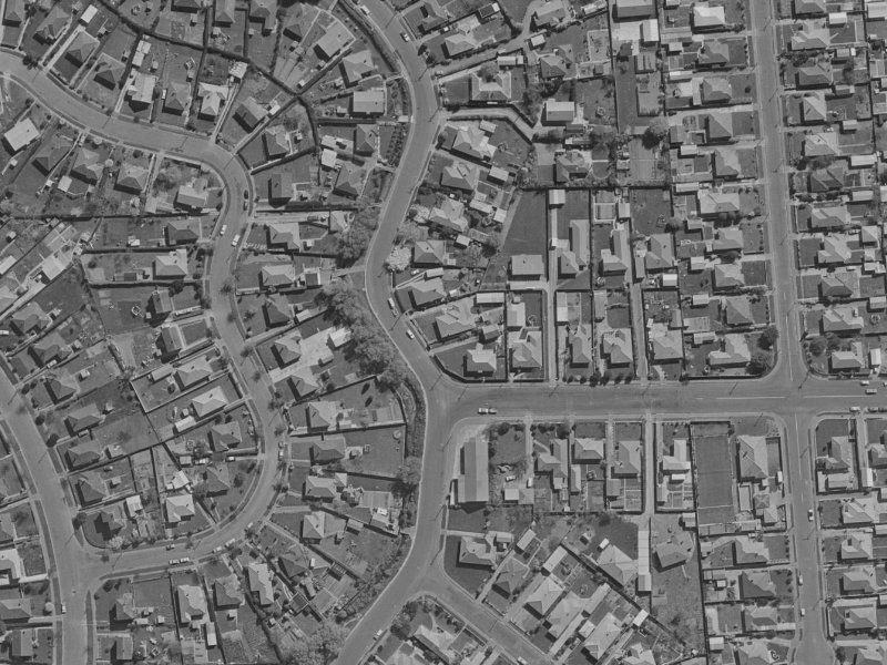 154 Quinns Road from the air, 1970-1974