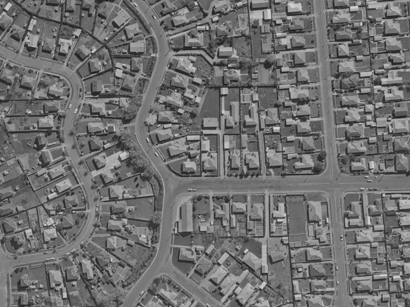 3 Voss Street from the air, 1970-1974
