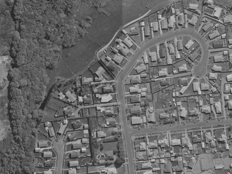 165 Kingsford Street from the air, 1970-1974