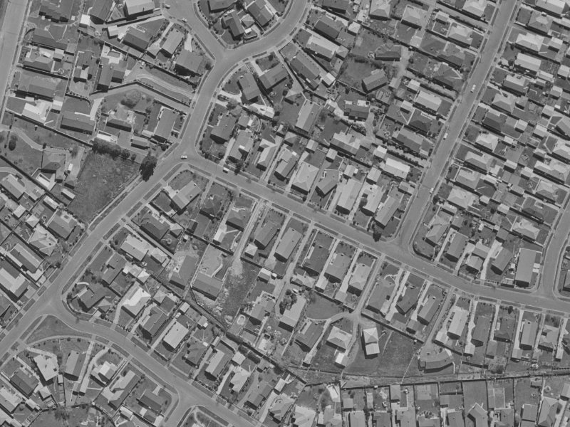 63 Whitby Street from the air, 1970-1974