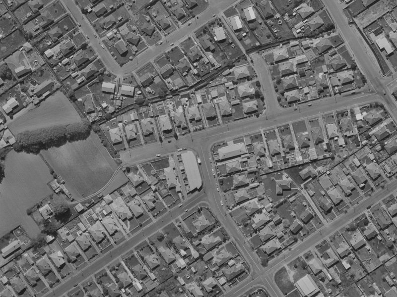 53 Nancy Avenue from the air, 1970-1974