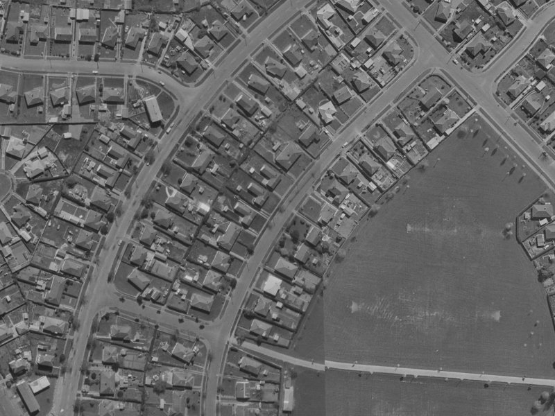 45 Skipton Street from the air, 1970-1974