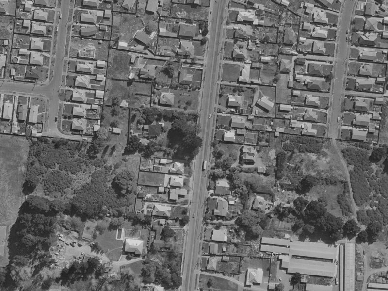35 Bassett Street from the air, 1970-1974
