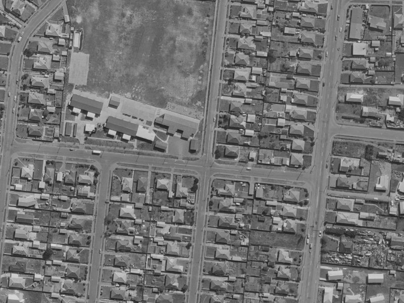 15 Sandy Avenue from the air, 1970-1974
